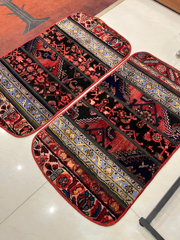 فرش کلاژ چهل تیکه